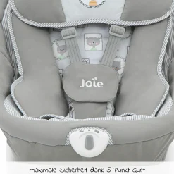 2in1 Babyschaukel Sansa ab Geburt - 9 kg abnehmbarer Sitz als Babywippe nutzbar - Portrait