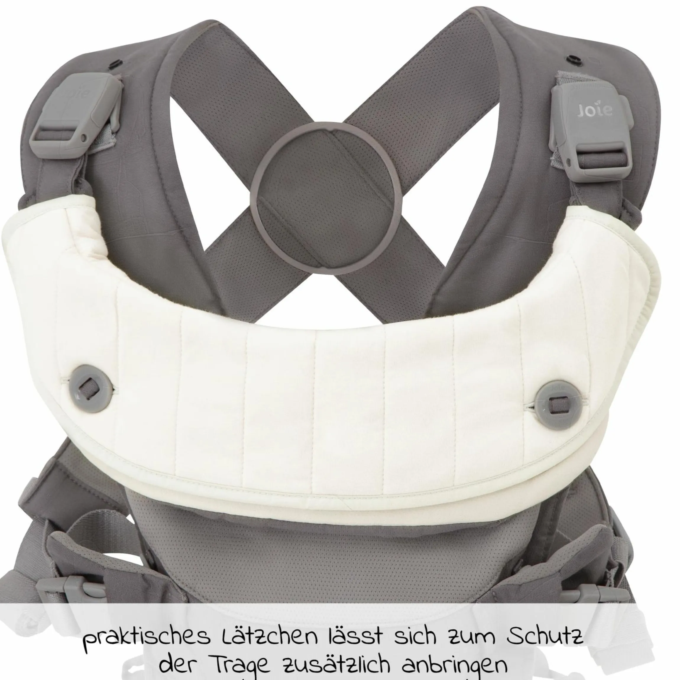 3in1 Babytrage Savvy Lite für Neugeborene ab 3,5 kg bis 14 kg einsetzbar mit 3 Tragepositionen - Cobblestone - Kollektion 2025