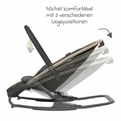 2-in-1 Babywippe Kori ab der Geburt mit Neugeborenen-Inlay nur 2,3 kg leicht - Beyound - Graphite Eco - Kollektion 2025