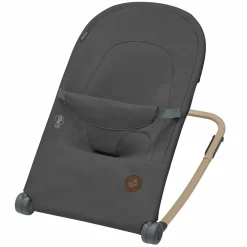 2in1 Babywippe Loa Beyond Eco Care ab Geburt - 6 Monate mit Wippfunktion - federleicht nur 2 kg - Graphite - Kollektion 2025