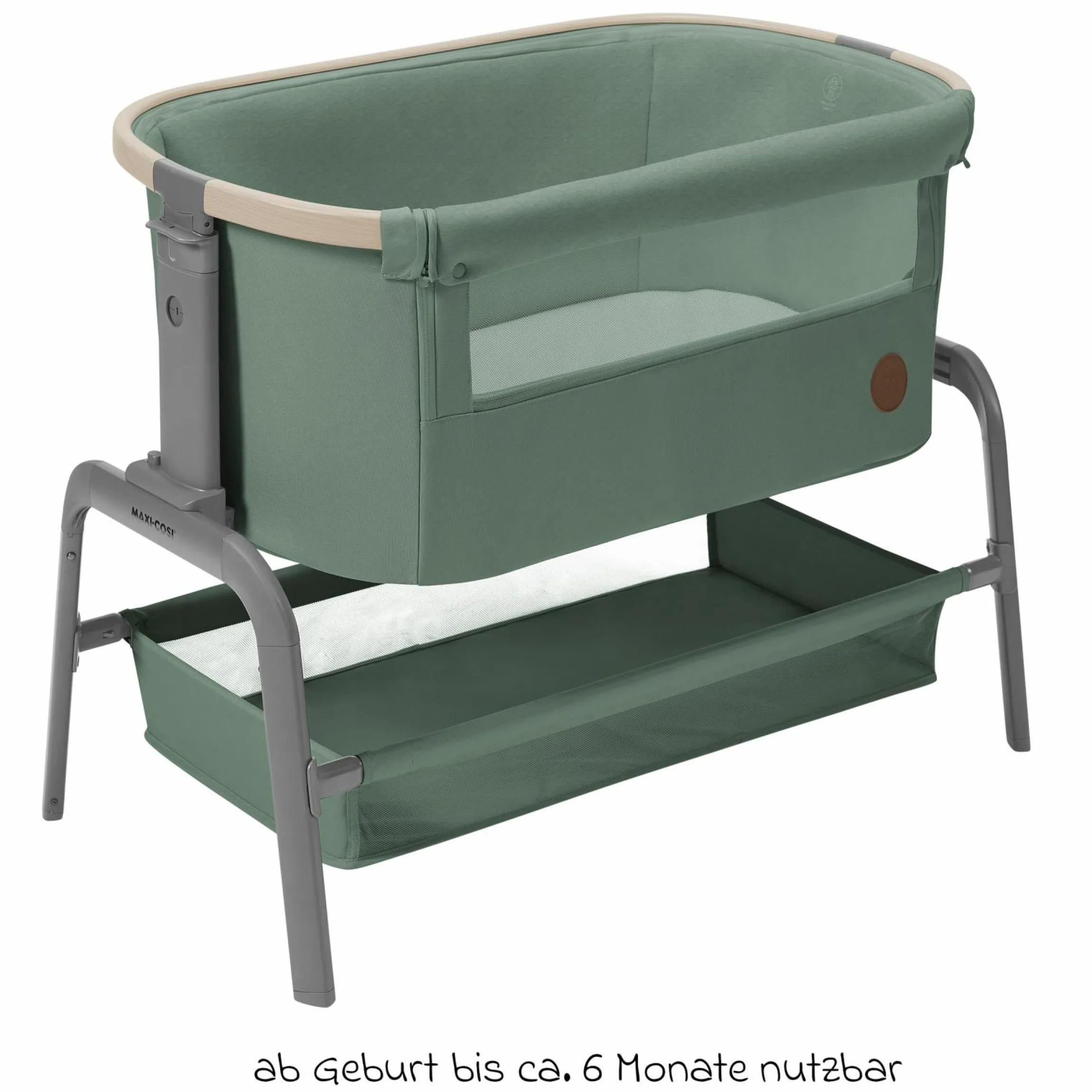 2-in-1 Beistellbett Iora klappbar, inkl. Matratze & Reisetasche - Beyound - Green Eco - Kollektion 2025