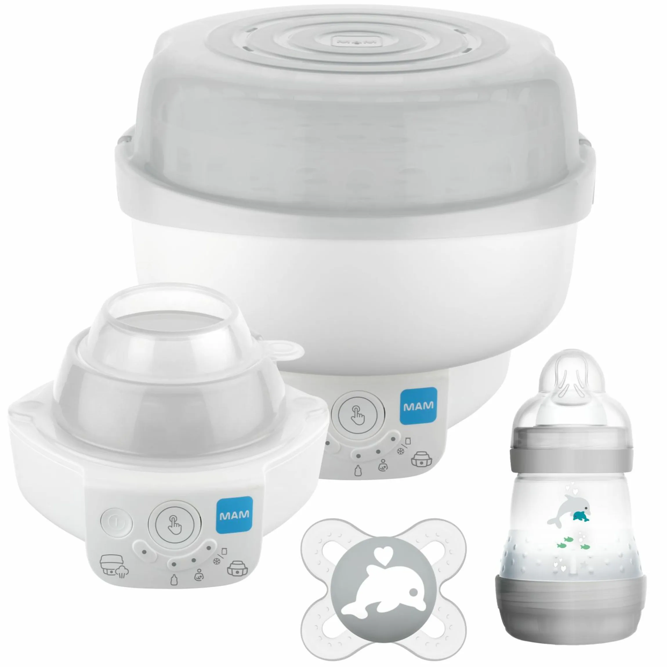 6in1 Elektrischer Dampfsterilisator & Express Flaschenwärmer