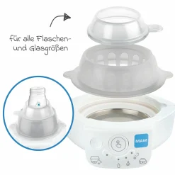 6in1 Elektrischer Dampfsterilisator & Express Flaschenwärmer