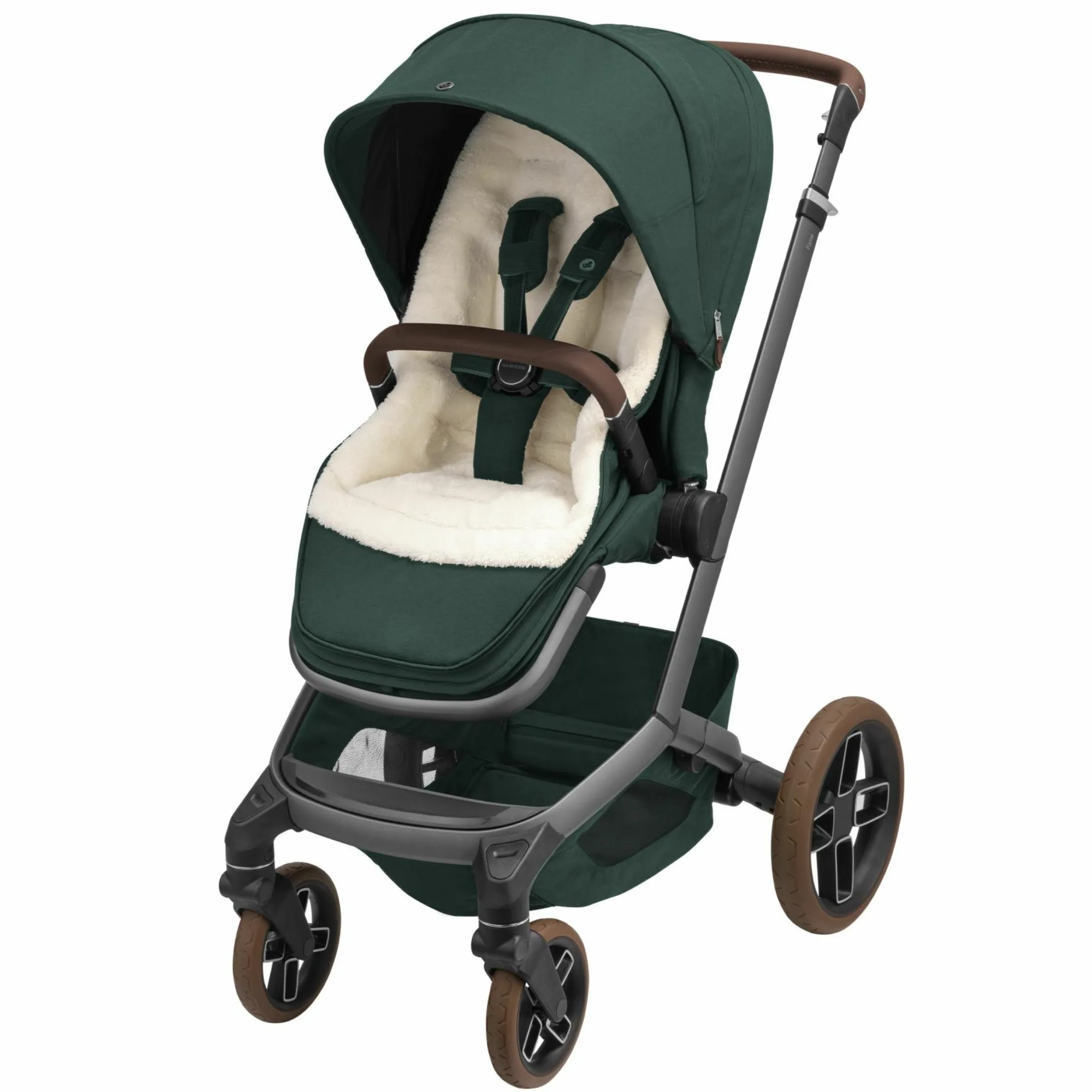 2in1 Fußsack für Kinderwagen & Buggys von Maxi-Cosi - Twillic Green