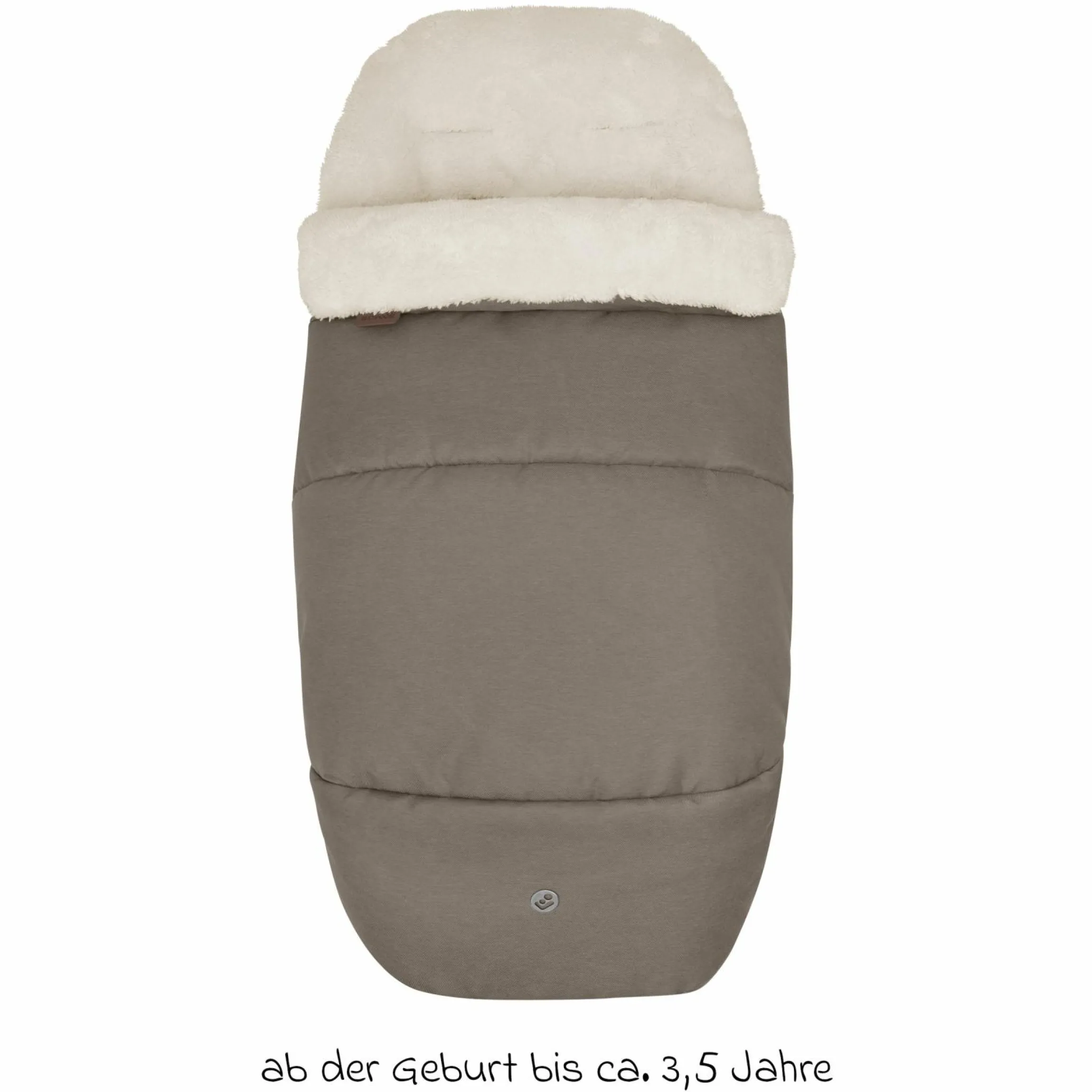 2in1 Fußsack für Kinderwagen & Buggys von Maxi-Cosi - Twillic Truffle2