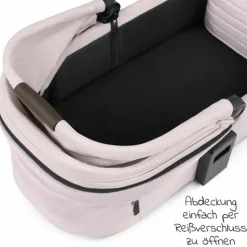 3in1 Kinderwagen-Set Salsa 4 Air - inkl. Babywanne, Autositz Tulip, Sportsitz und XXL Zubehörpaket - Pure Edition - Berry - Kollektion 2024