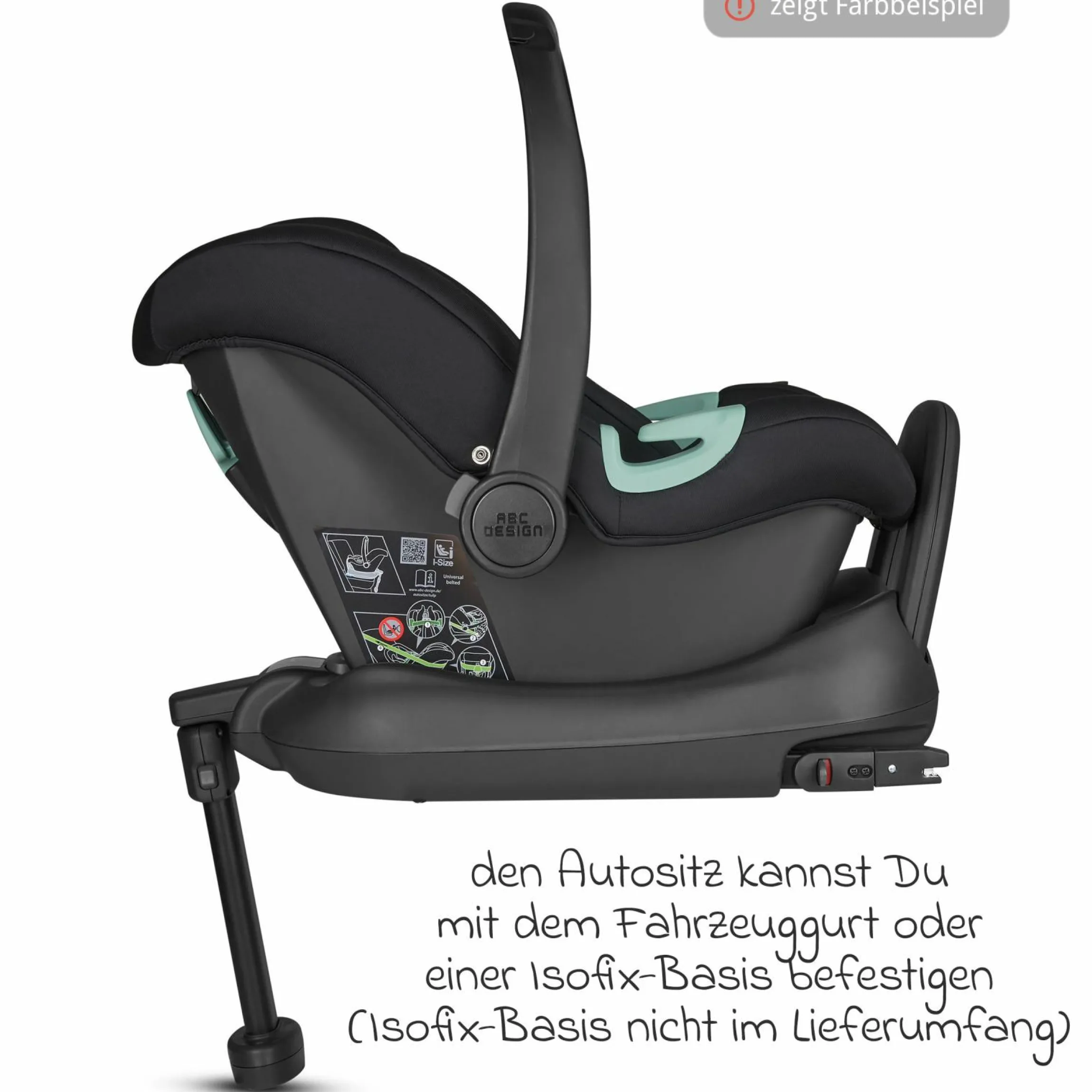 3in1 Kinderwagen-Set Salsa Run - Babywanne, Babyschale Tulip, Sportsitz & XXL Zubheörpaket (mit Sportzulassung, Luftbereifung & Handbremse) - Ink