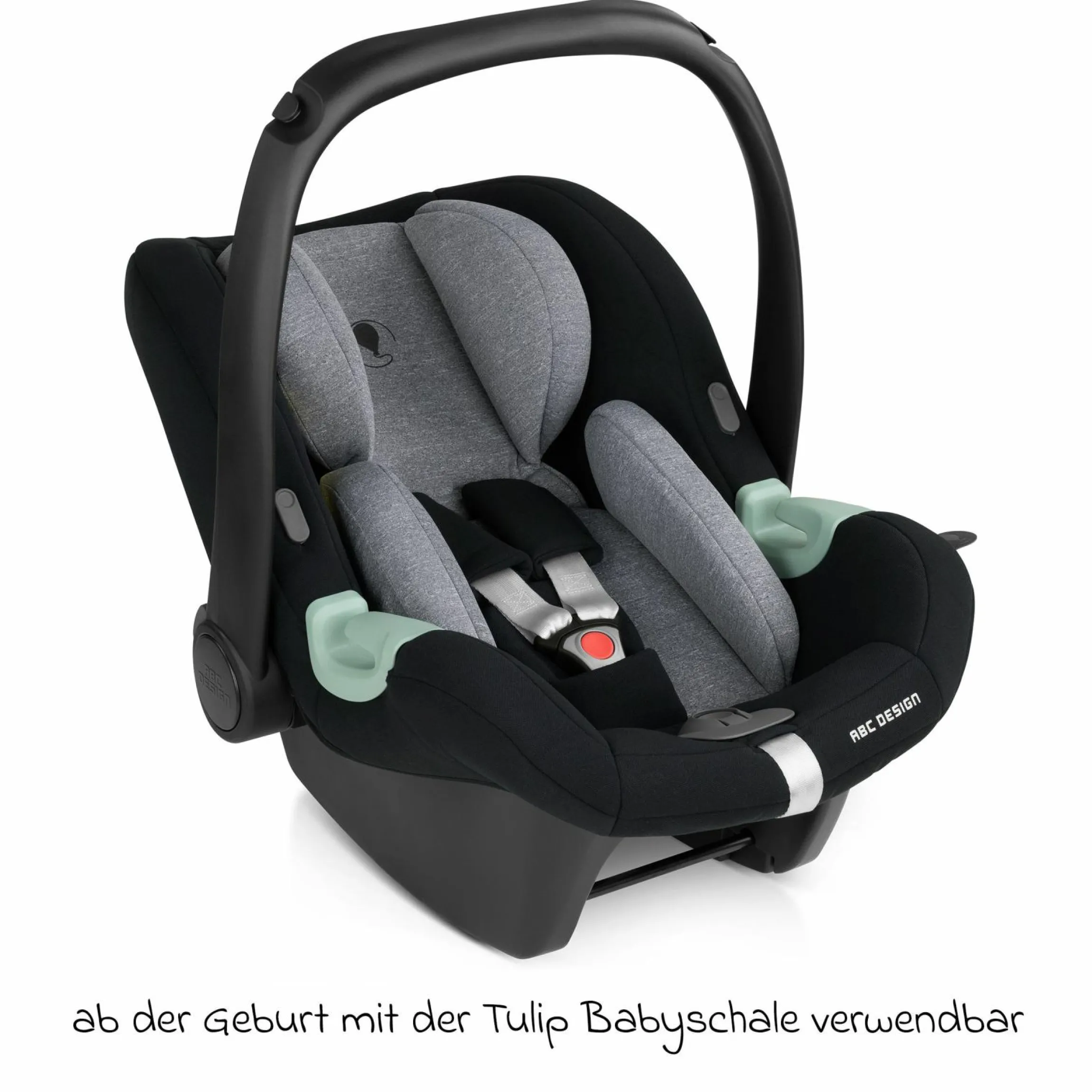 3in1 Kinderwagen-Set Samba inkl. Babywanne, Babyschale Tulip, Sportsitz & XXL Zubehörpaket - Aloe