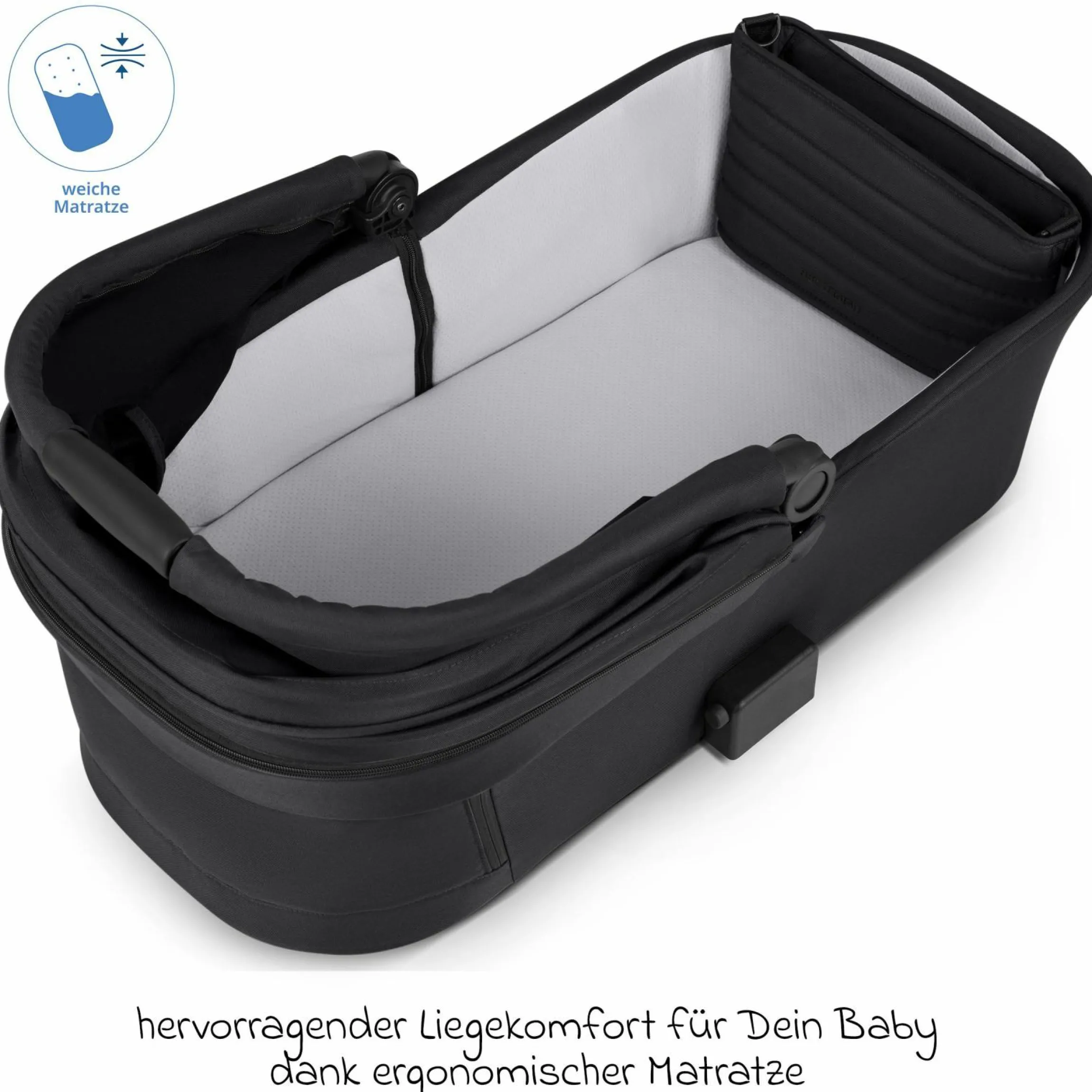 3in1 Kinderwagen-Set Samba inkl. Babywanne, Babyschale Tulip, Sportsitz & XXL Zubehörpaket - Aloe
