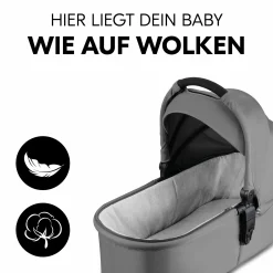 3in1 Kinderwagen-Set Shop N Care Trio Set inkl. Babyschale Drive N Care - Grey