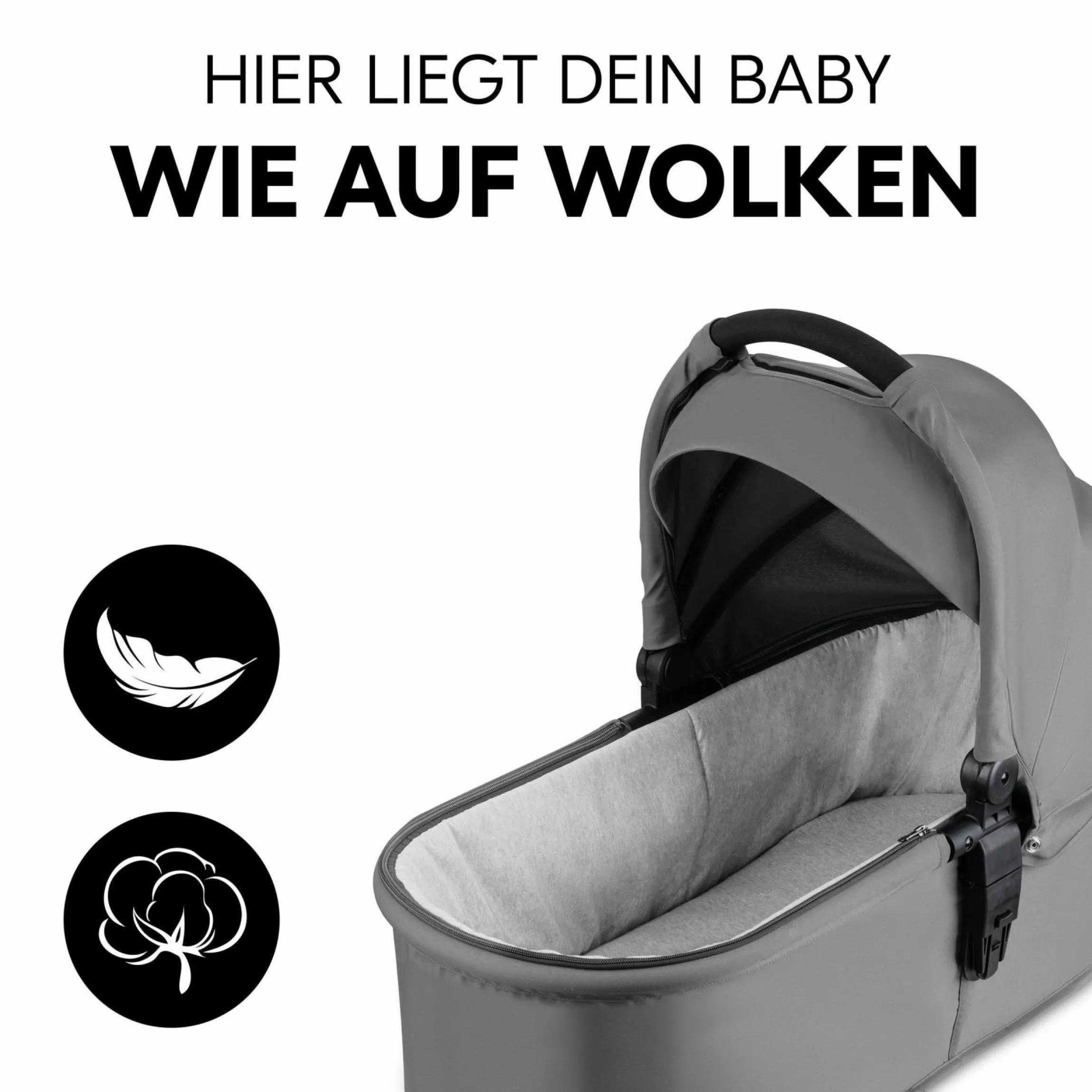 3in1 Kinderwagen-Set Shop N Care Trio Set inkl. Babyschale Drive N Care - Grey