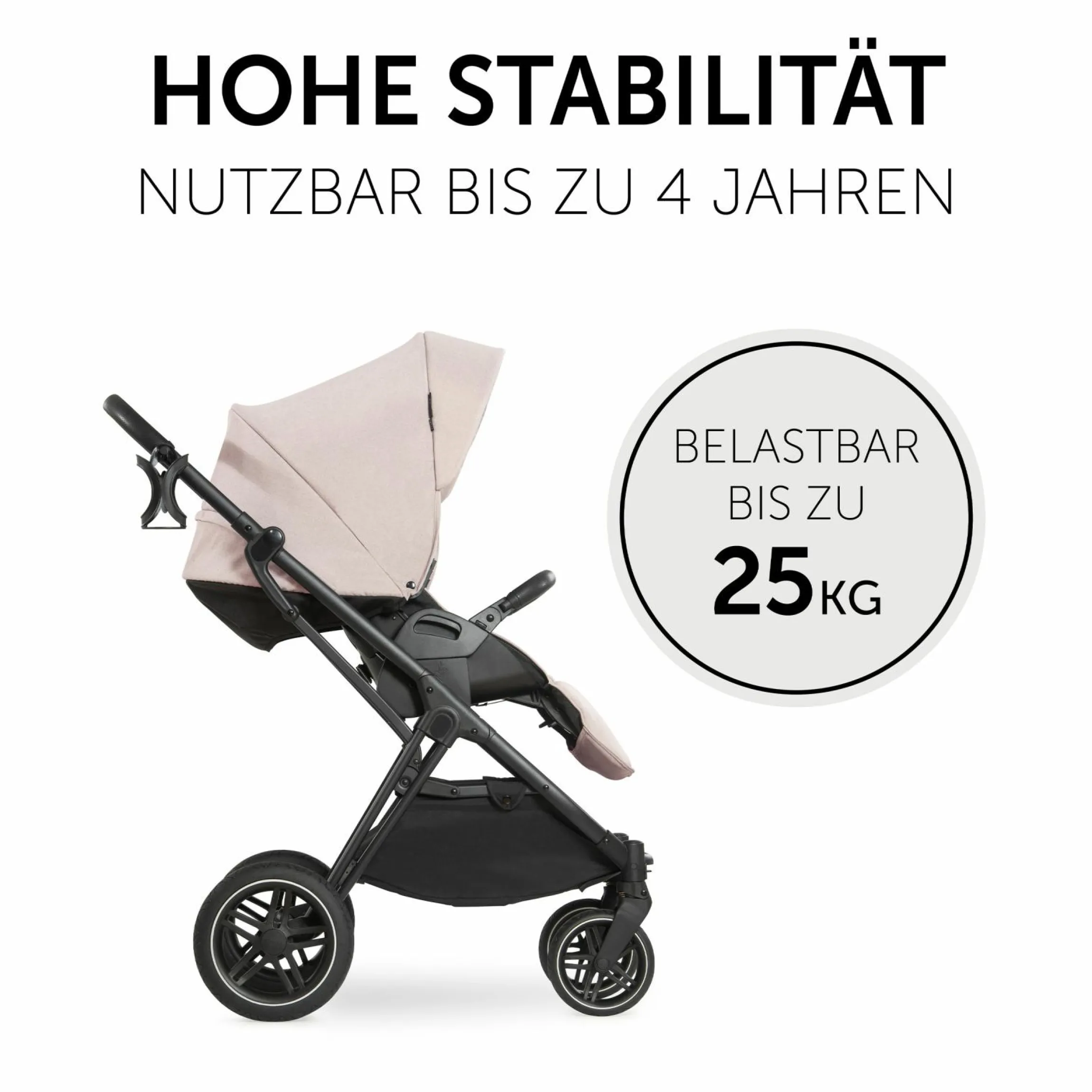 3in1 Kinderwagen-Set Vision X Trio Set Black - inkl. Maxi-Cosi i-Size Pebble Pro & XXL Zubehörpaket - Melange Beige