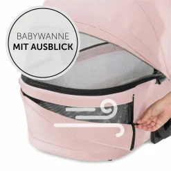 4in1 Kinderwagen-Set Vision X Trio Set inkl. Maxi-Cosi i-Size Pebble Pro & Isofix Basis FamilyFix3 & XXL Zubehörset - Melange Rose