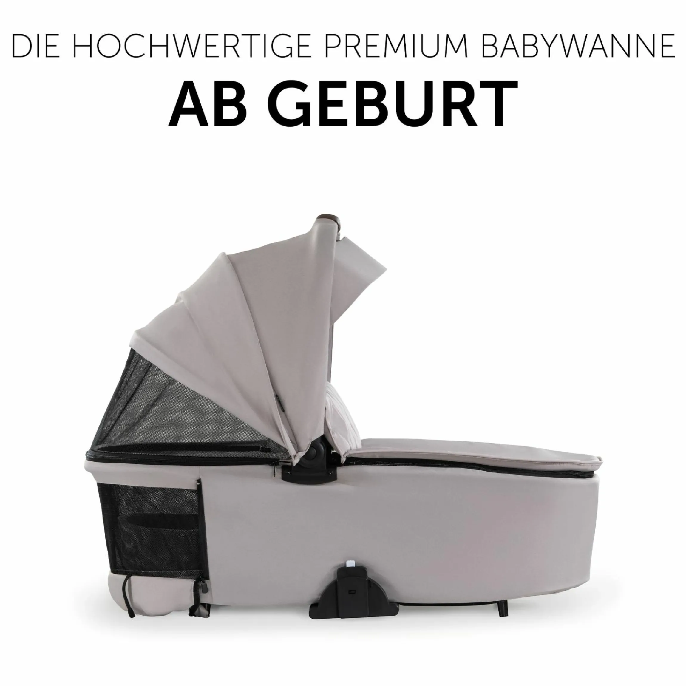 3in1 Kinderwagen-Set Walk N Care Trio Set inkl. i-Size Babyschale Drive N Care & XXL Zubehörpaket - Beige