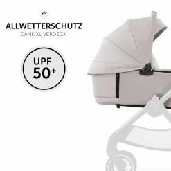 3in1 Kinderwagen-Set Walk N Care Trio Set inkl. Maxi-Cosi i-Size Pebble Pro & XXL Zubehörpaket - Beige