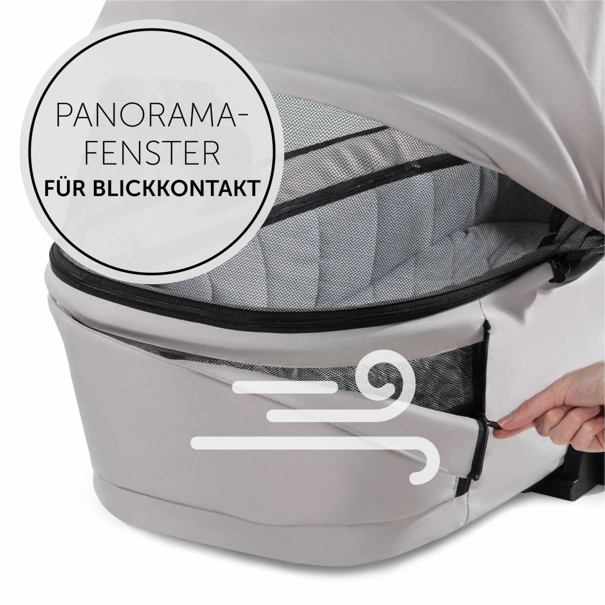 4in1 Kinderwagen-Set Walk N Care Trio Set inkl. Maxi-Cosi i-Size Pebble Pro & Isofix Basis FamilyFix3 & XXL Zubehörset - Beige