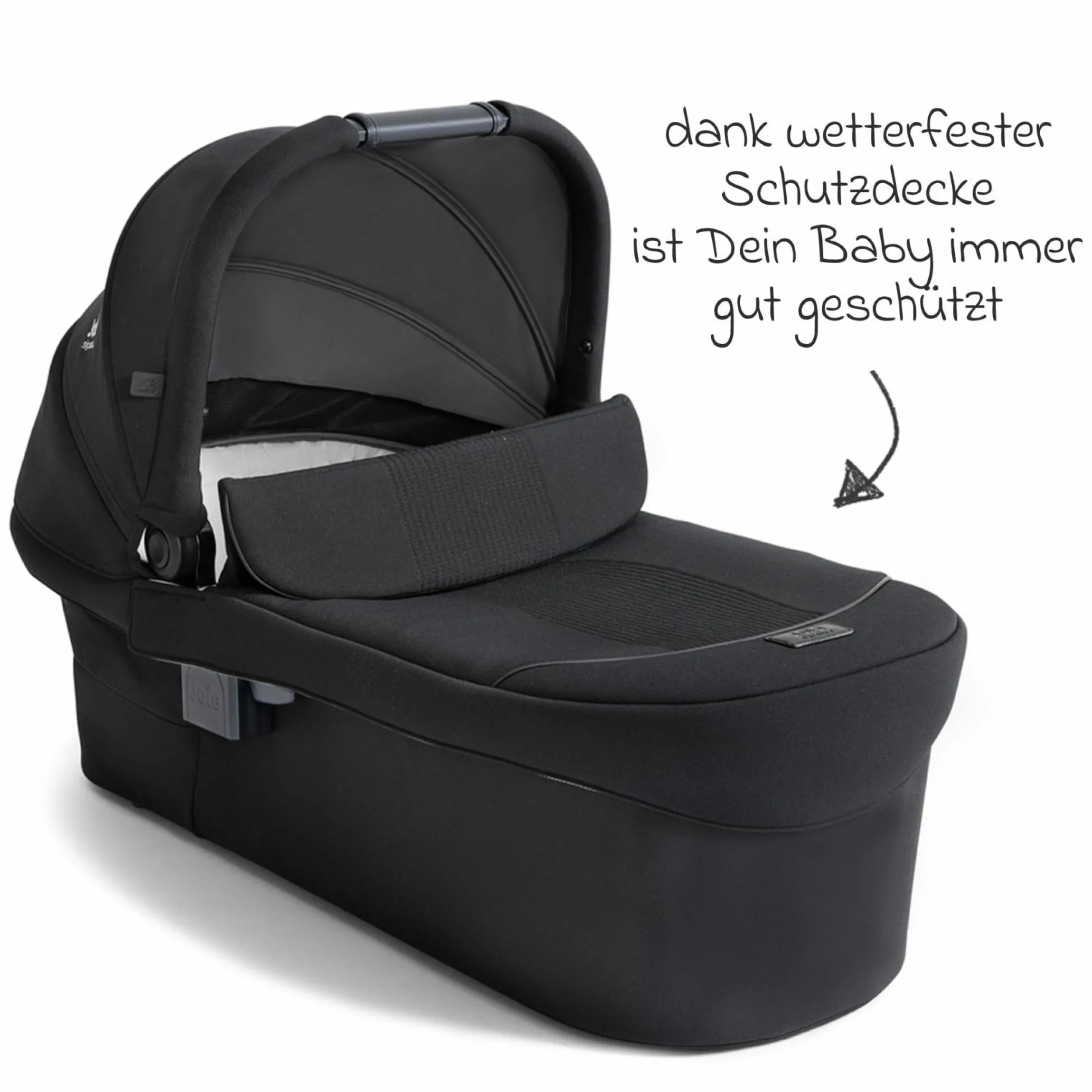 2in1 Kombi-Kinderwagen Finiti bis 22 kg belastbar mit Babywanne Ramble XL, Teleskopschieber, umsetzbare Sitzeinheit, inkl. Adapter & Regenverdeck - Signature - Eclipse