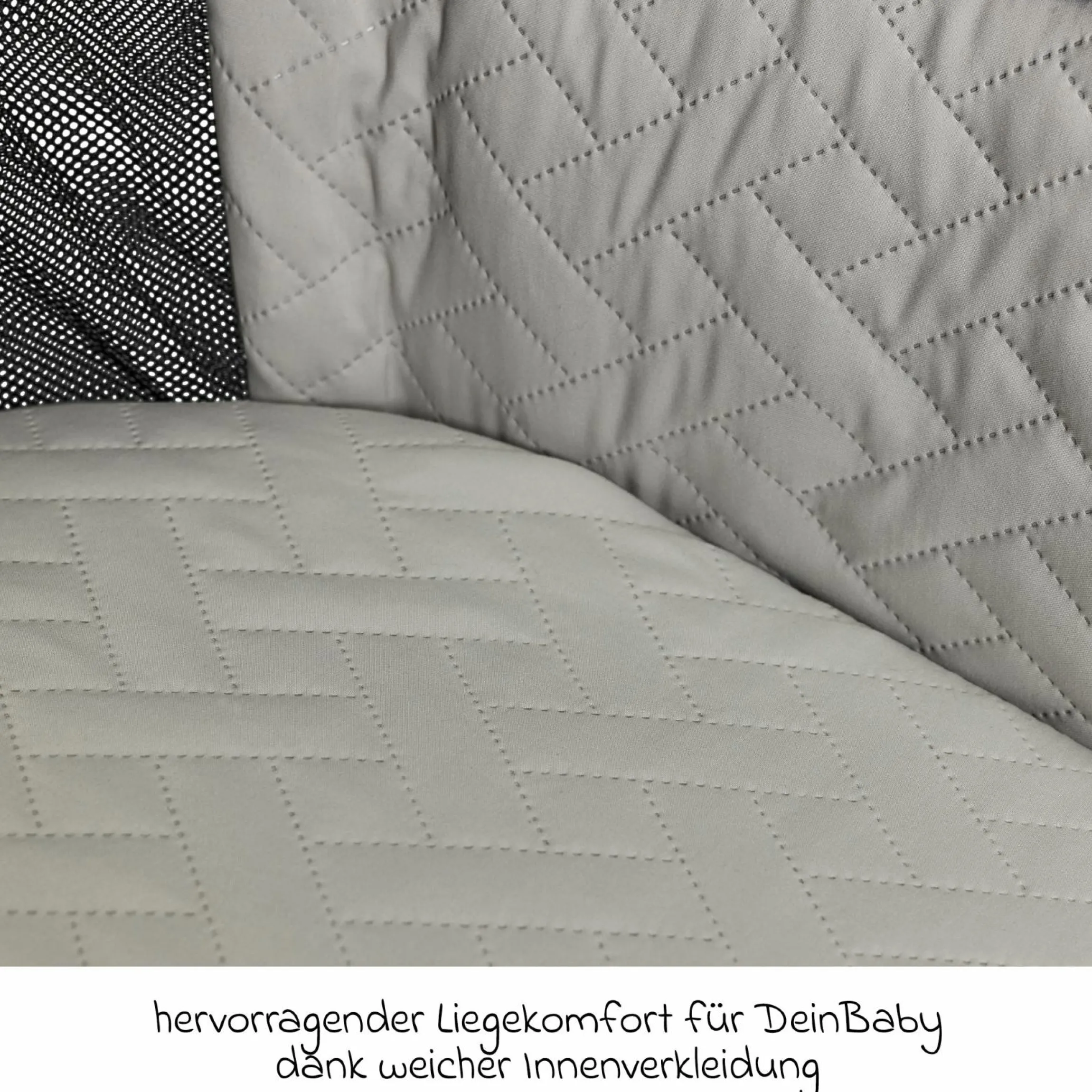 2in1 Kombi-Kinderwagen Resea + bis 22 kg mit Liegeposition, Babywanne, umsetzbare Sitzeinheit & Teleskopschieber - Onyx