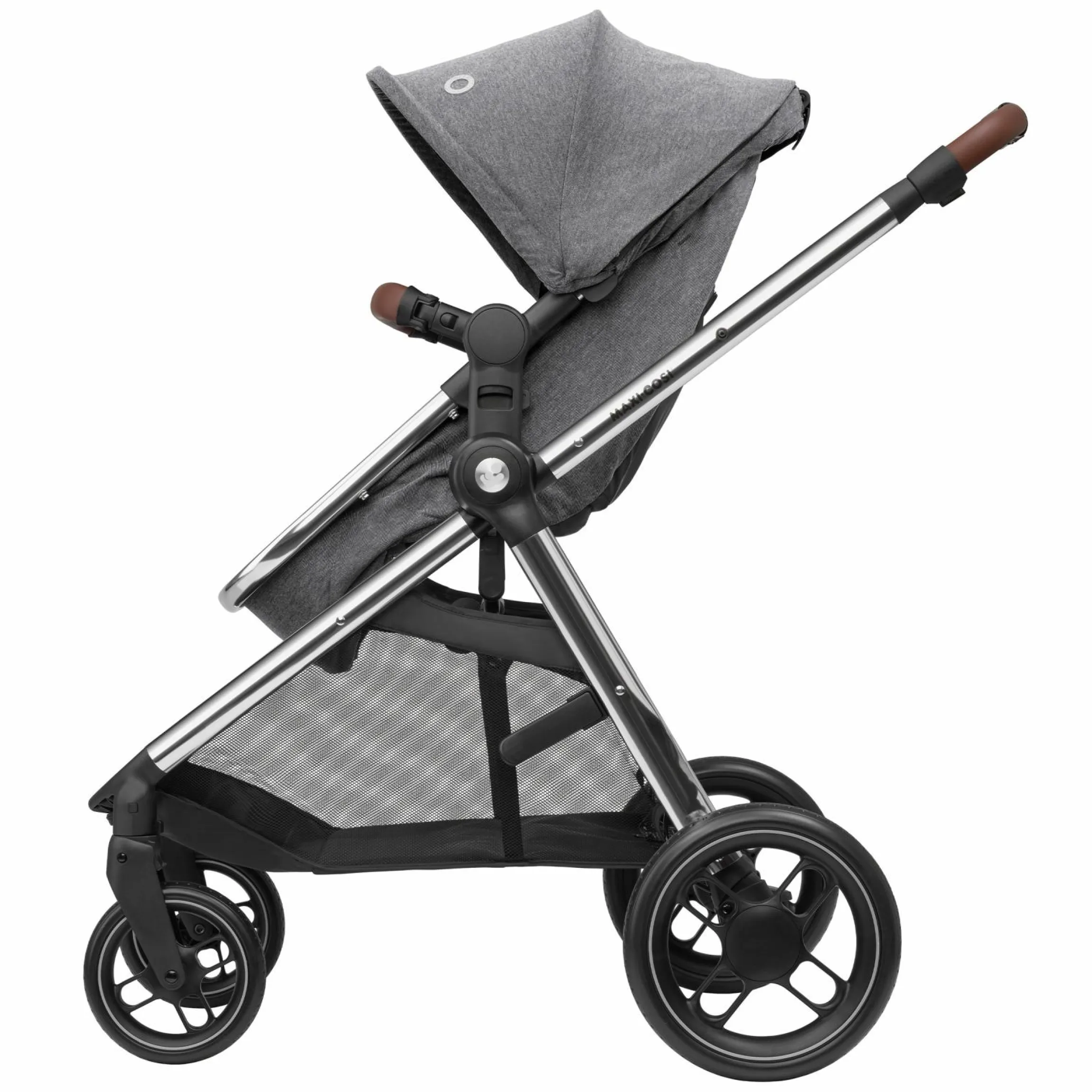2-in-1 Kombi-Kinderwagen Zelia³ verwendbarer Sitz & Wanne in einem, verstellbarer Schieber, 22 kg - Luxe Twillic Grey - Kollektion 2025