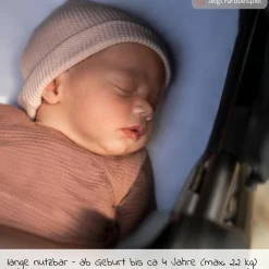 2-in-1 Kombi-Kinderwagen Zelia³ verwendbarer Sitz & Wanne in einem, verstellbarer Schieber, 22 kg - Luxe Twillic Truffel - Kollektion 2025