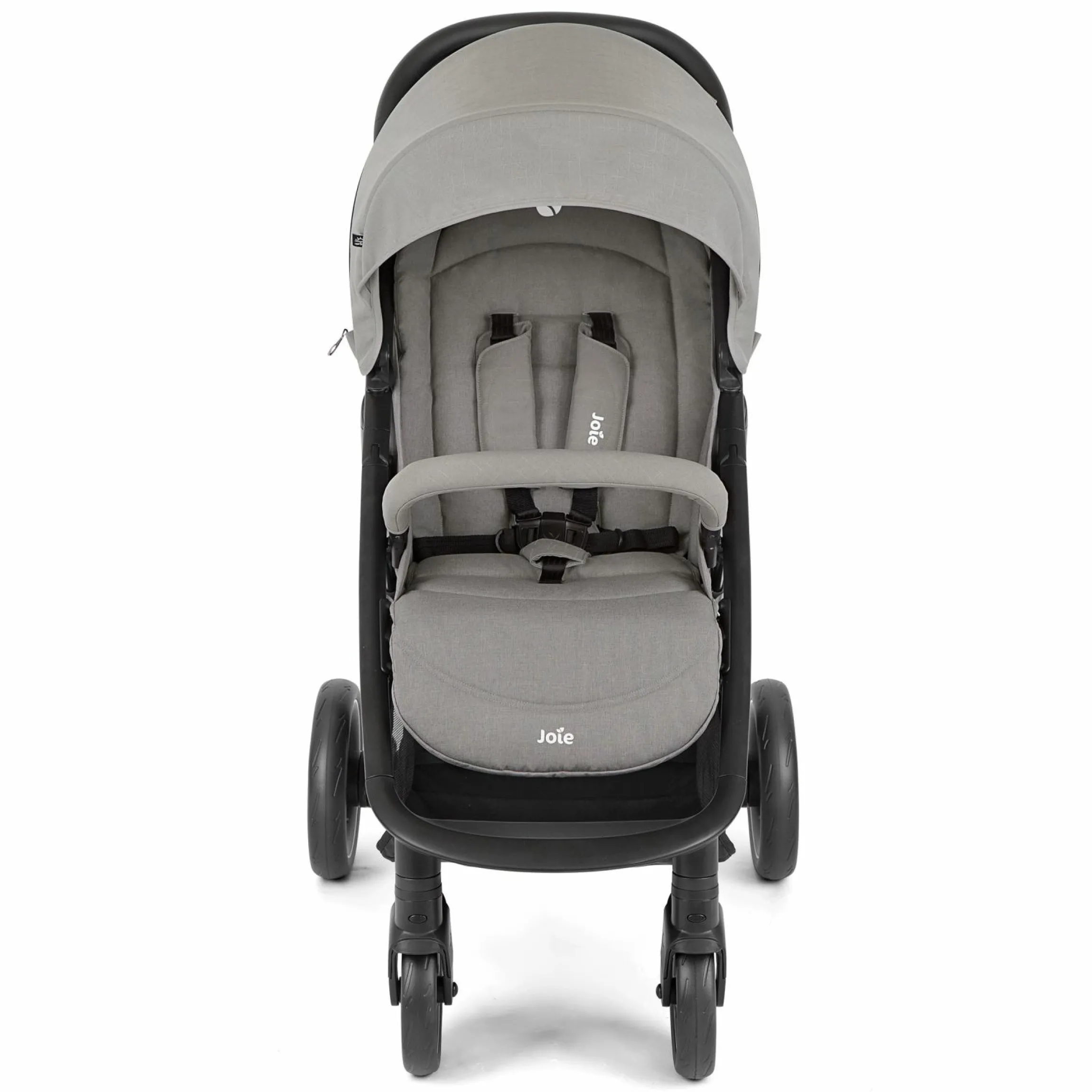 2in1 Kombi-Kinderwagen-Set Litetrax bis 22 kg belastbar mit Schieber-Ablagefach, Babywanne Ramble, Adapter & Zubehör Paket - Pebble - Kollektion 2025