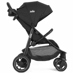 4in1 Kombi-Kinderwagen-Set Litetrax Pro bis 22 kg belastbar mit Schieber-Ablagefach, Babyschale i-Snug 2, Babywanne Ramble, Adapter, Isofix-Basis & Zubehör Paket - Shale - Kollektion 2025