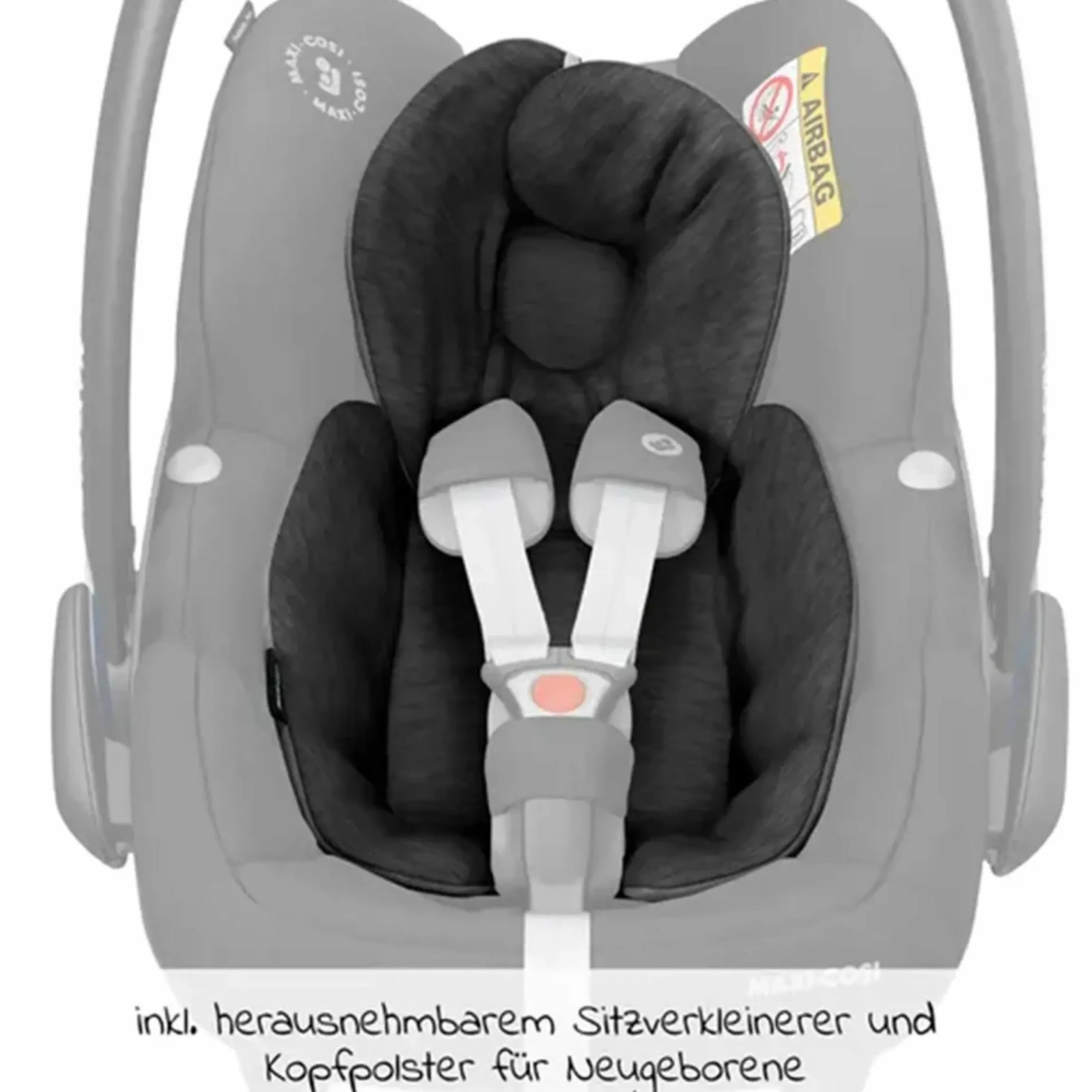 4in1 Kombi-Kinderwagen-Set Litetrax bis 22 kg belastbar mit Luftreifen, Babywanne Ramble, Babyschale Pebble Pro, Isofix-Basis, Activity-Trapez, Schmusetuch, Greifling, Adapter & Zubehörpaket - Pebble - Kollektion 2025