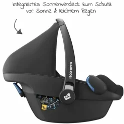 4in1 Kombi-Kinderwagen-Set Litetrax bis 22 kg belastbar mit Luftreifen, Babywanne Ramble, Babyschale Pebble Pro, Isofix-Basis, Activity-Trapez, Schmusetuch, Greifling, Adapter & Zubehörpaket - Shale - Kollektion 2025