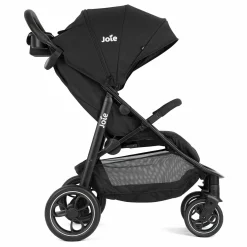 2in1 Kombi-Kinderwagen-Set Litetrax bis 22 kg belastbar mit Schieber-Ablagefach, Babywanne Ramble, Adapter & Zubehör Paket - Shale - Kollektion 2025