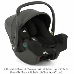 4in1 Kombi-Kinderwagen-Set Litetrax Pro Air bis 22 kg belastbar mit Luftreifen, Schieber-Ablagefach, Babyschale i-Snug 2, Babywanne Ramble, Adapter, Isofix-Basis & Zubehör Paket - Shale - Kollektion 2025