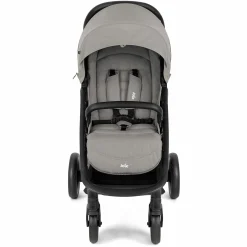 2in1 Kombi-Kinderwagen-Set Litetrax Pro bis 22 kg belastbar mit Schieber-Ablagefach, Babywanne Ramble, Adapter & Zubehör Paket - Pebble - Kollektion 2025