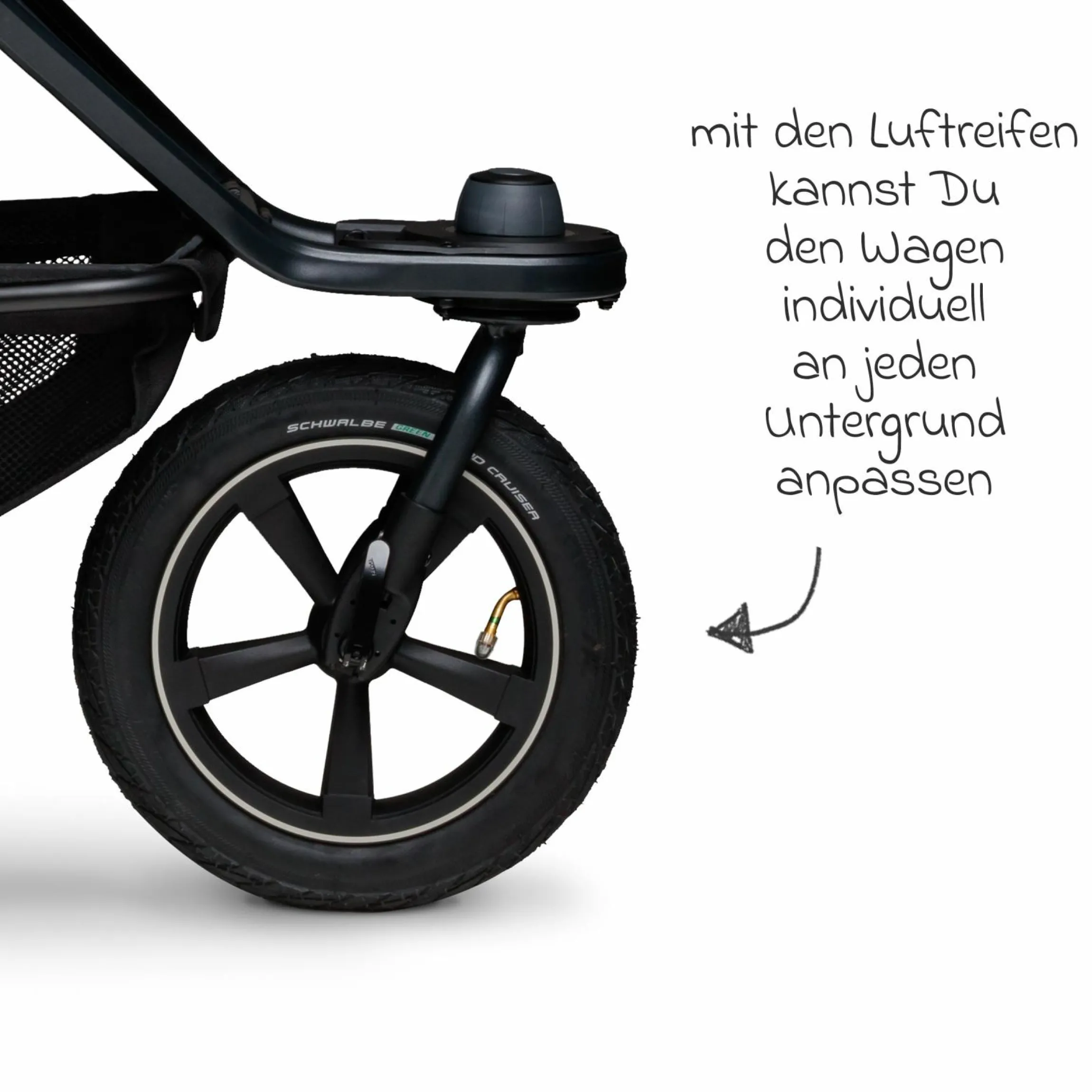 3in1 Kombi-Kinderwagen-Set Mono 2 mit Luftreifen inkl. Kombi-Einheit (Babywanne+Sitz) mit Liegeposition, Babyschale Pebble Pro & XXL Zubehörpaket - Premium Grau