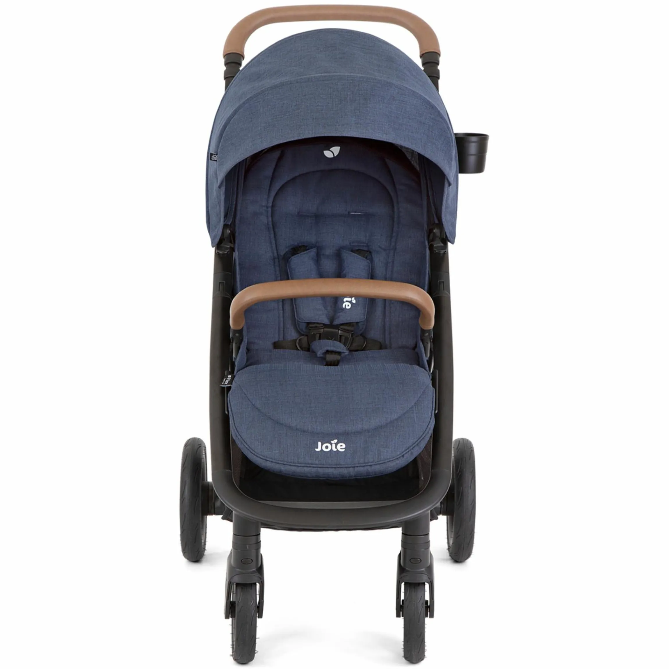 2in1 Kombi-Kinderwagen-Set Mytrax Pro bis 22 kg belastbar mit Kinderwagenkette & Ring-Greifling - Teleskopschieber, Getränkehalter, Babywanne Ramble, Adapter & Zubehörpaket - Blueberry - Kollektion 2025