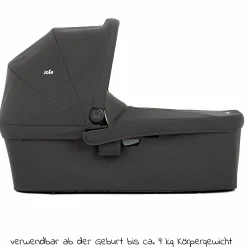 2in1 Kombi-Kinderwagen-Set Mytrax Pro bis 22 kg belastbar mit Teleskopschieber, Getränkehalter, Babywanne Ramble, Adapter & Zubehör Paket - Thunder - Kollektion 2025