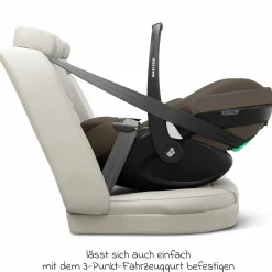 3in1 Kombi-Kinderwagen-Set Samba 2 All in One Set inkl. Maxi Cosi Pebble Pro2, Babywanne, Sportsitz, Adapter - Pure - Nature - Kollektion 2025