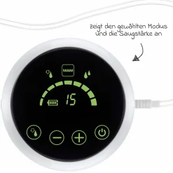 2in1 Milchpumpe elektrische oder manuelle Verwendung