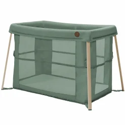 2-in-1 Reisebett Iris für Neugeborene & Kleinkinder inkl. Matratze & Reistasche nur 5,96 kg leicht - Beyound - Green Eco - Kollektion 2025