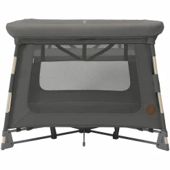 3-in-1 Reisebett Swift Reisebett, Beistellbett, Laufstall mit Matratze & Tragetasche nur 6,70 kg leicht - Beyound - Graphite Eco - Kollektion 2025