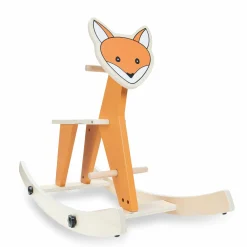 2in1 Schaukeltier Rock N Swing (umbaubar zum Sitz, FSC zertifiziertes Holz) - Fox