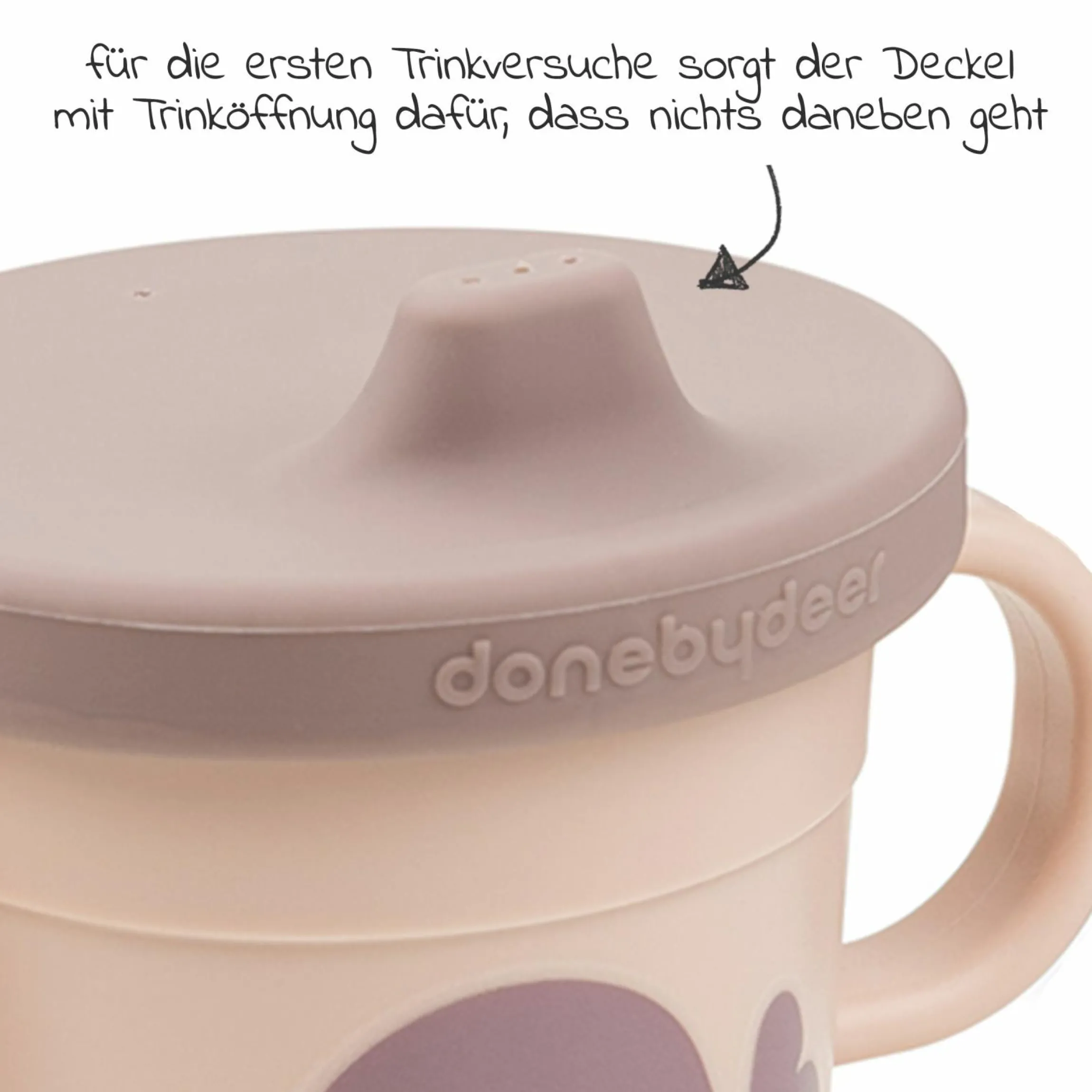 2in1 Schnabeltasse & Snackbecher Foodie - Wally - Powder