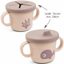 2in1 Schnabeltasse & Snackbecher Foodie - Wally - Powder