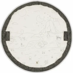 2in1 Spielmatte und Aufräumtasche Play N Tidy - Dark Grey