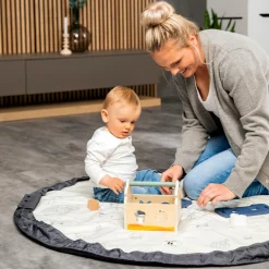 2in1 Spielmatte und Aufräumtasche Play N Tidy - Dark Grey