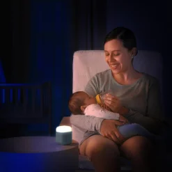 2in1 Steckdosen-Nachtlicht SleepLight mit energiesparende LED-Technologie - Blaugrau