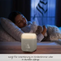 2in1 Steckdosen-Nachtlicht SleepLight mit energiesparende LED-Technologie - Creme