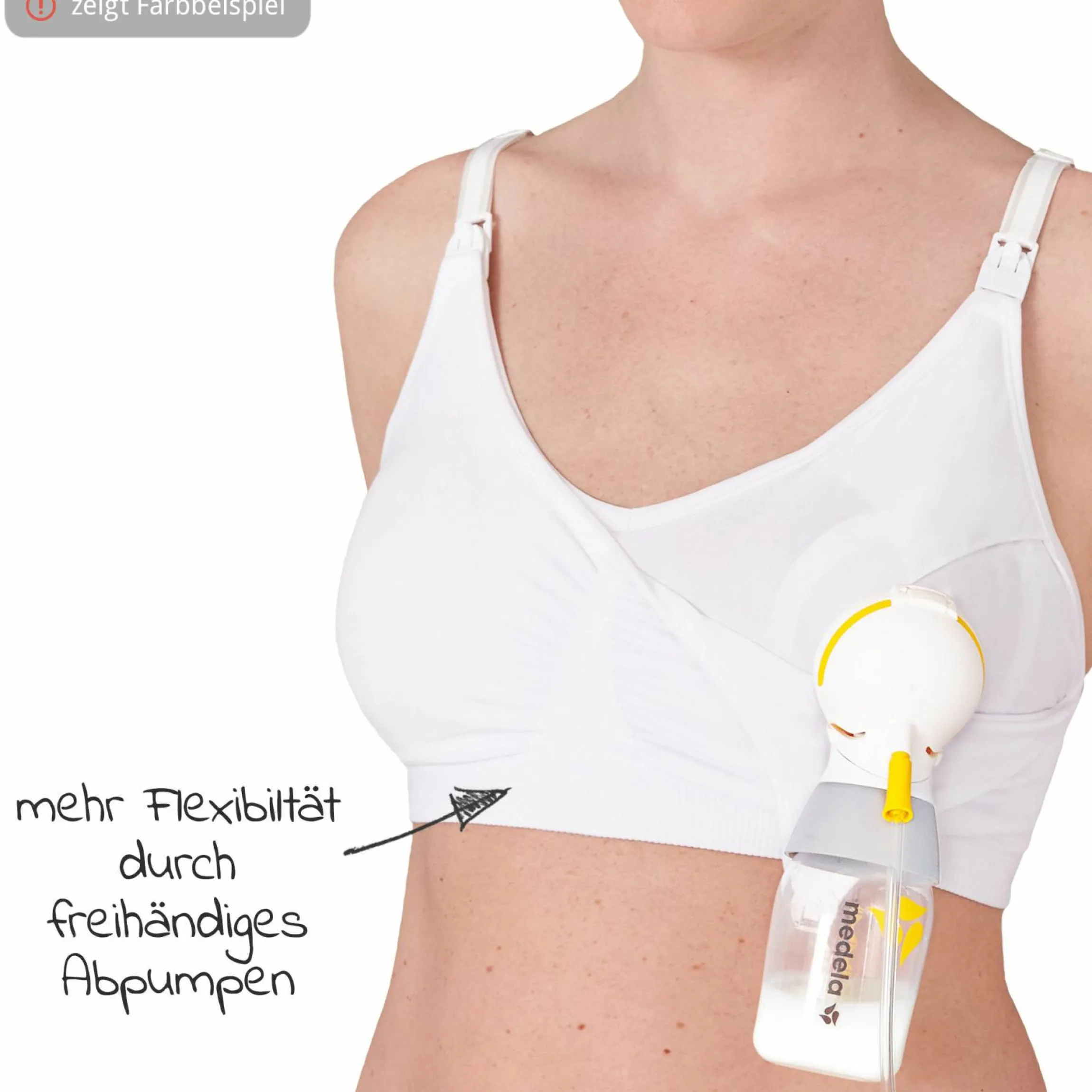 3-in-1 Still- und Abpump-BH - Chai - Gr. S
