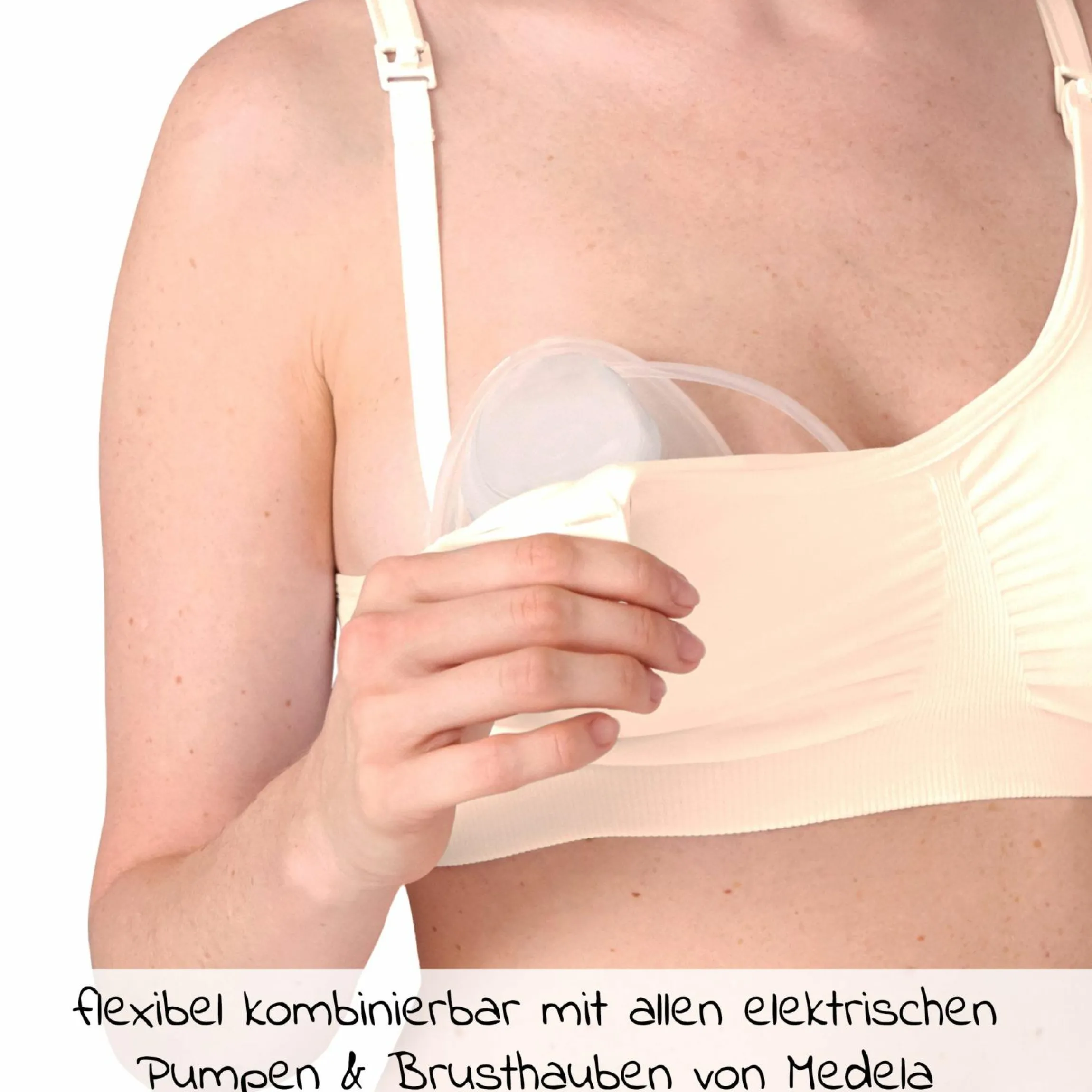 3-in-1 Still- und Abpump-BH - Chai - Gr. S
