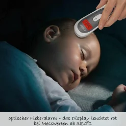 Infrarot-Fieberthermometer Baby 3-in-1 Colour SoftTemp für Ohr und Stirn