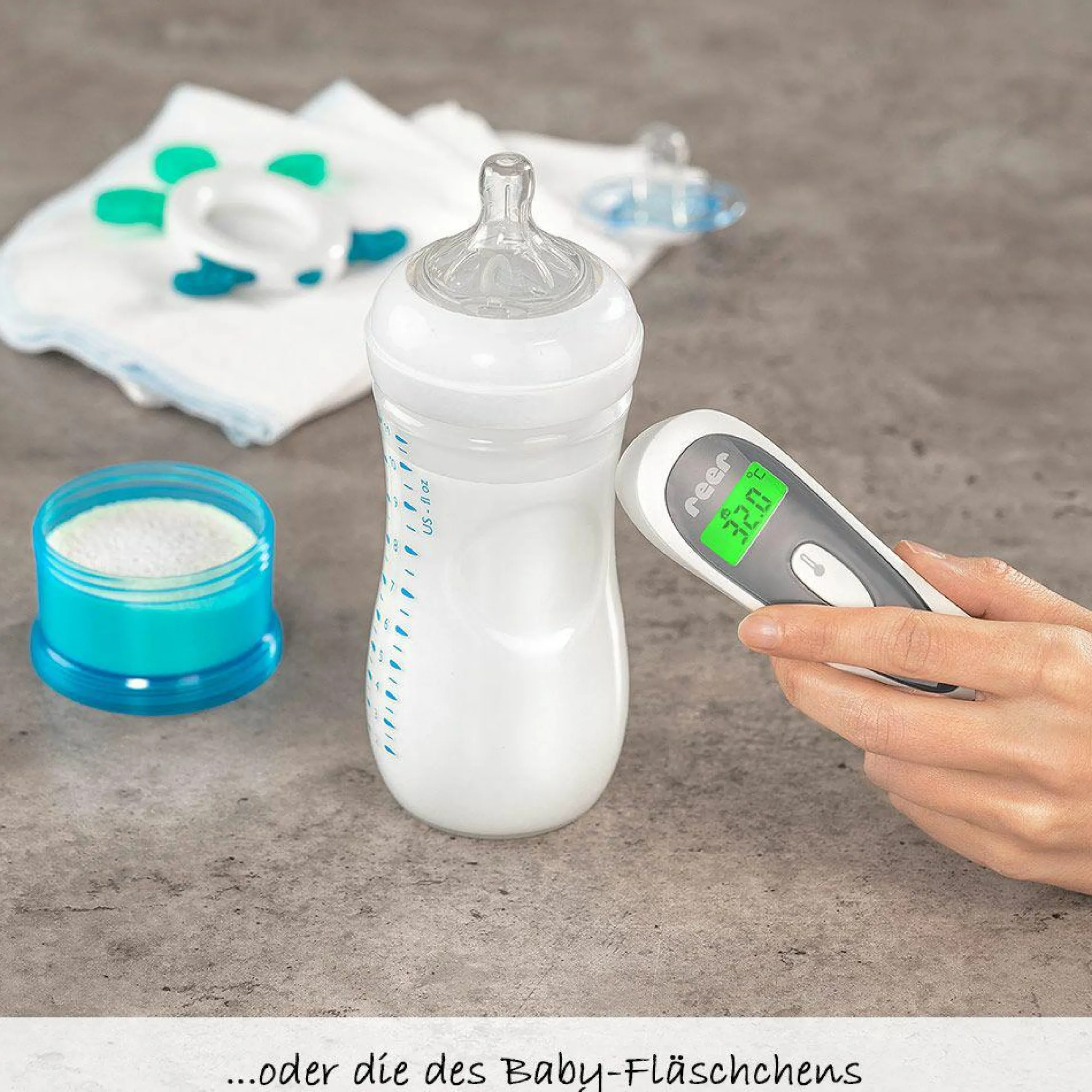 Infrarot-Fieberthermometer Baby 3-in-1 Colour SoftTemp für Ohr und Stirn