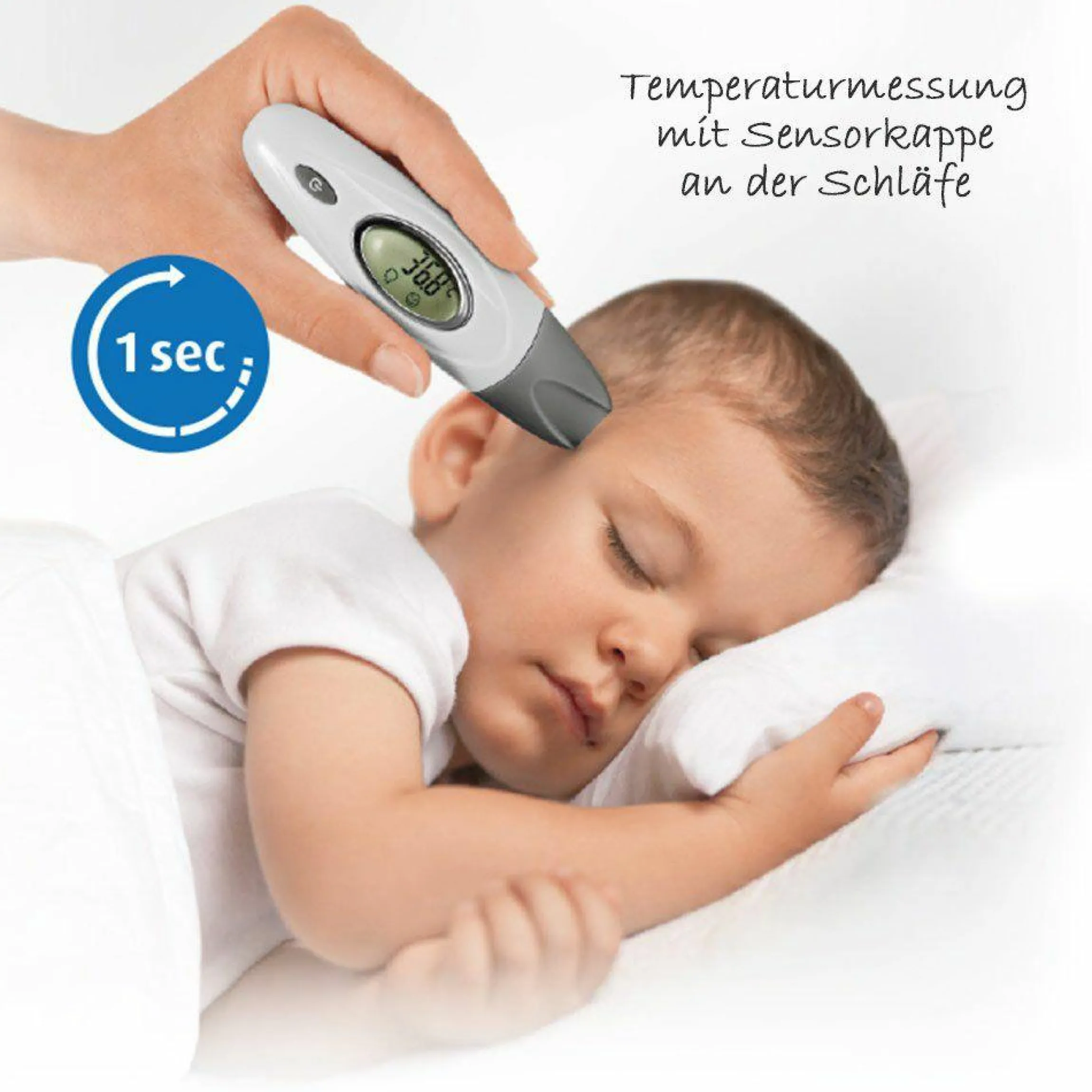 Infrarot-Thermometer 3 in 1 Skin Temp